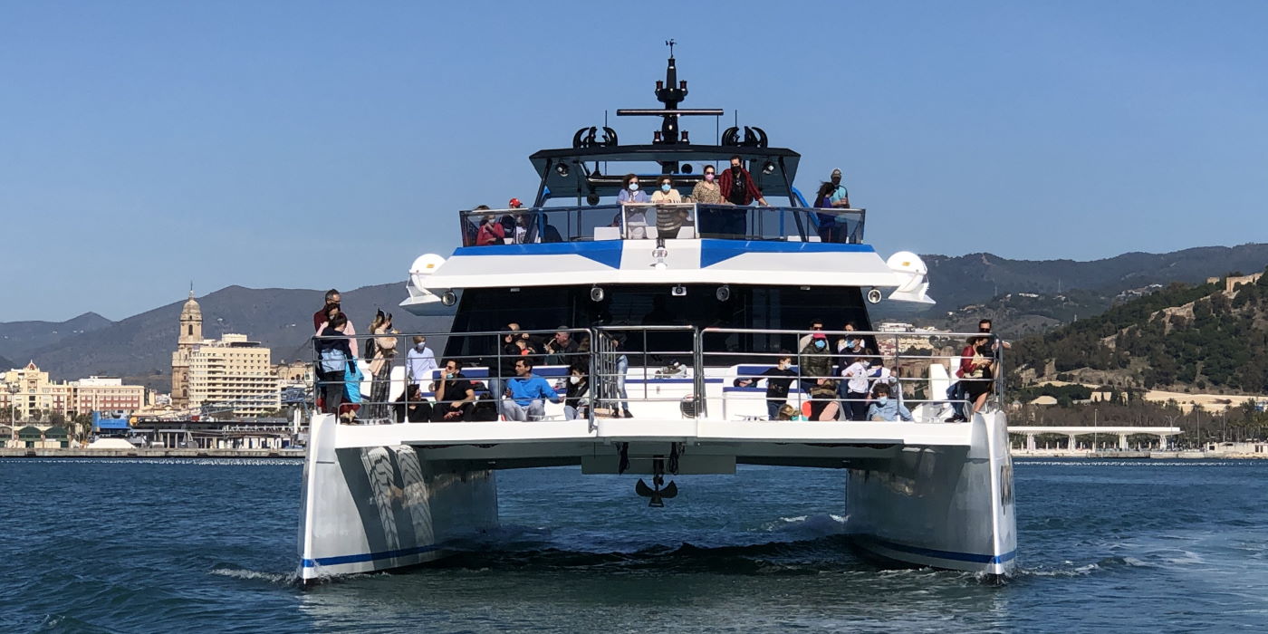 catamaran boat trip malaga