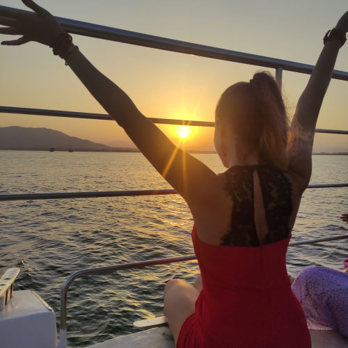paseo-catamaran-malaga-sunset-sunset
